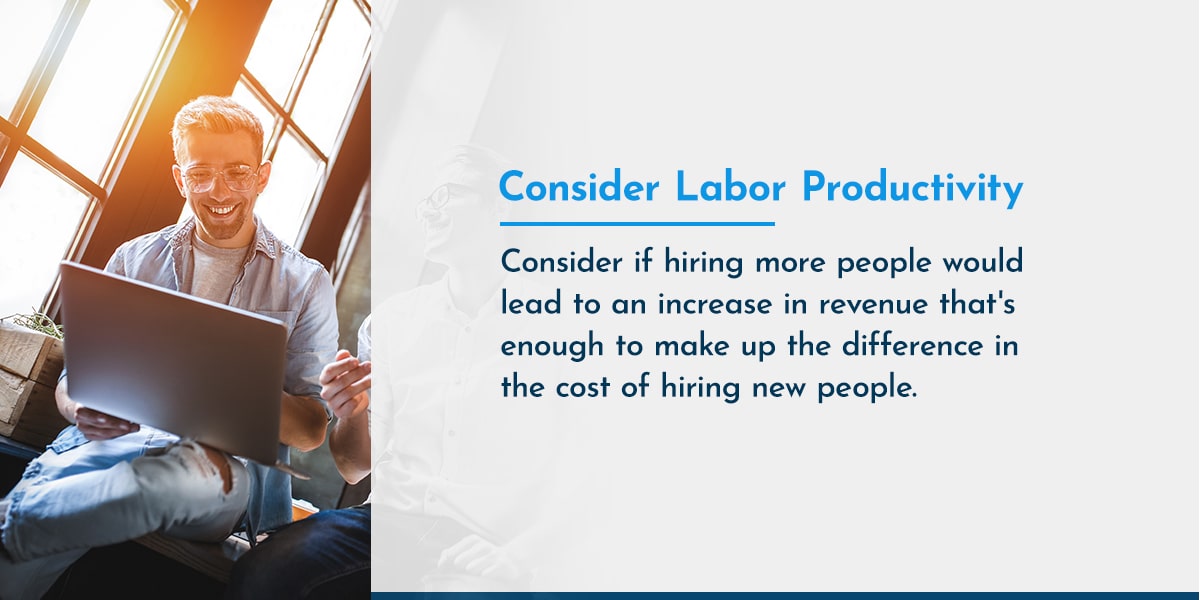 Consider Labor Productivity